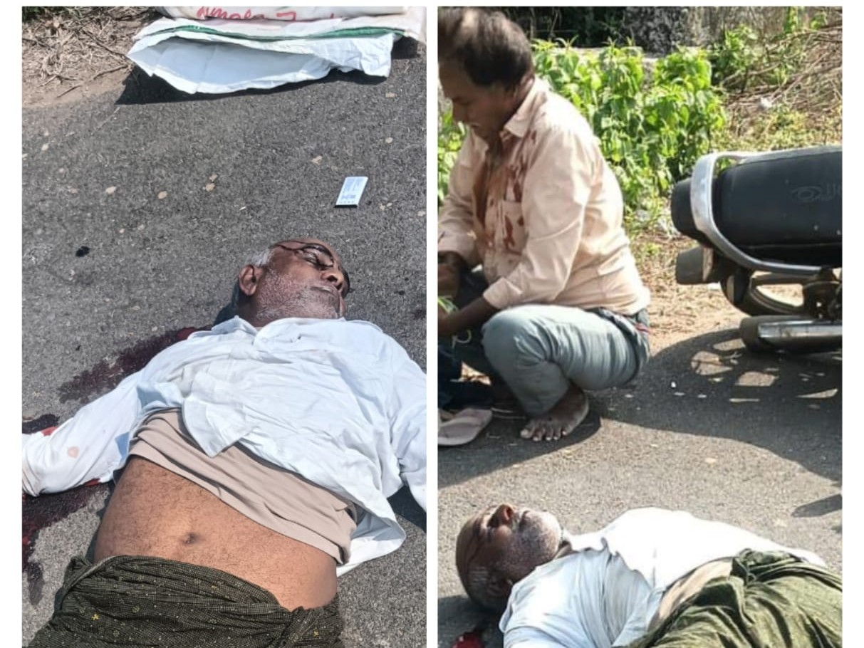 మధిరలో రోడ్డు ప్రమదంలో.. వ్యక్తి మృతి