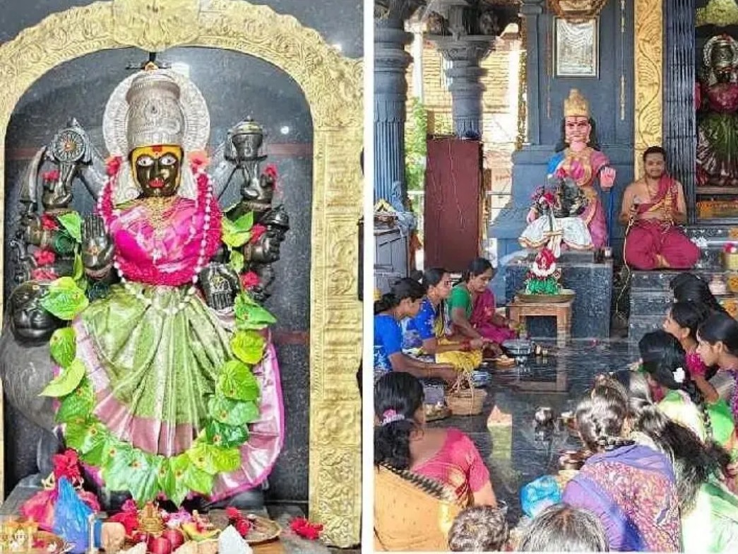 బాన్సువాడ దుర్గ దేవి ఆలయంలో ప్రత్యేక పూజలు