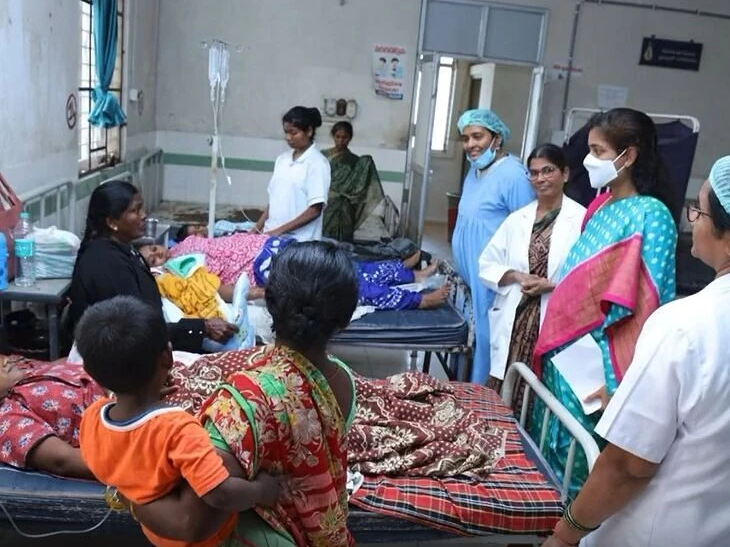 ప్రసూతి ఆసుపత్రిలో కలెక్టర్‌ ఆకస్మిక తనిఖీ