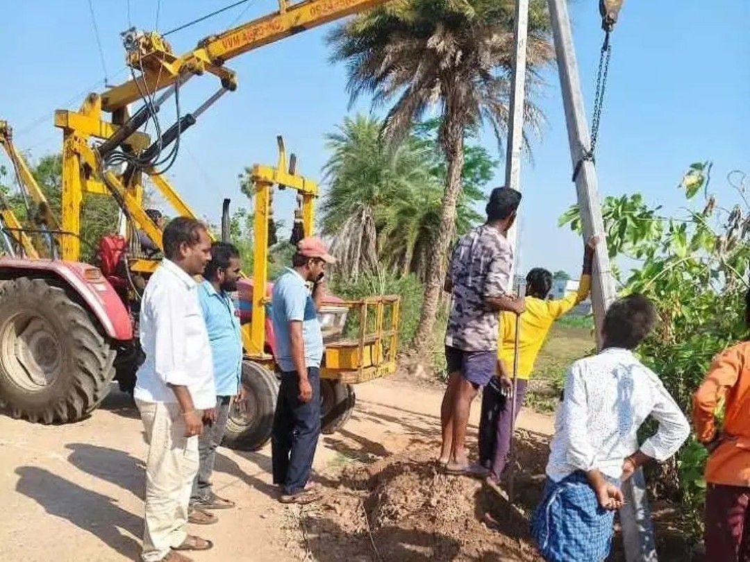 పల్లె దావఖానకు విద్యుత్ సౌకర్యం