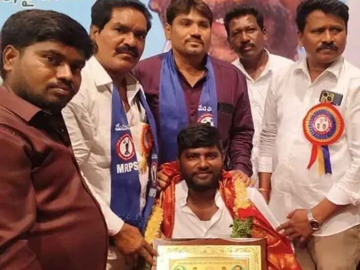 పిడమర్తి బాబురావుకు ‘దళిత రత్న’ పురస్కారం