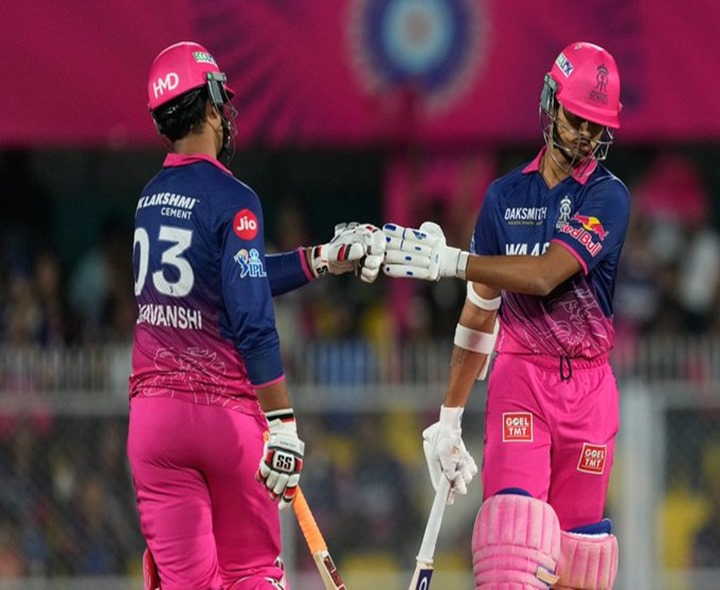 MIతో మ్యాచ్.. 3 ఓవర్లకు రాజస్థాన్ 58/0