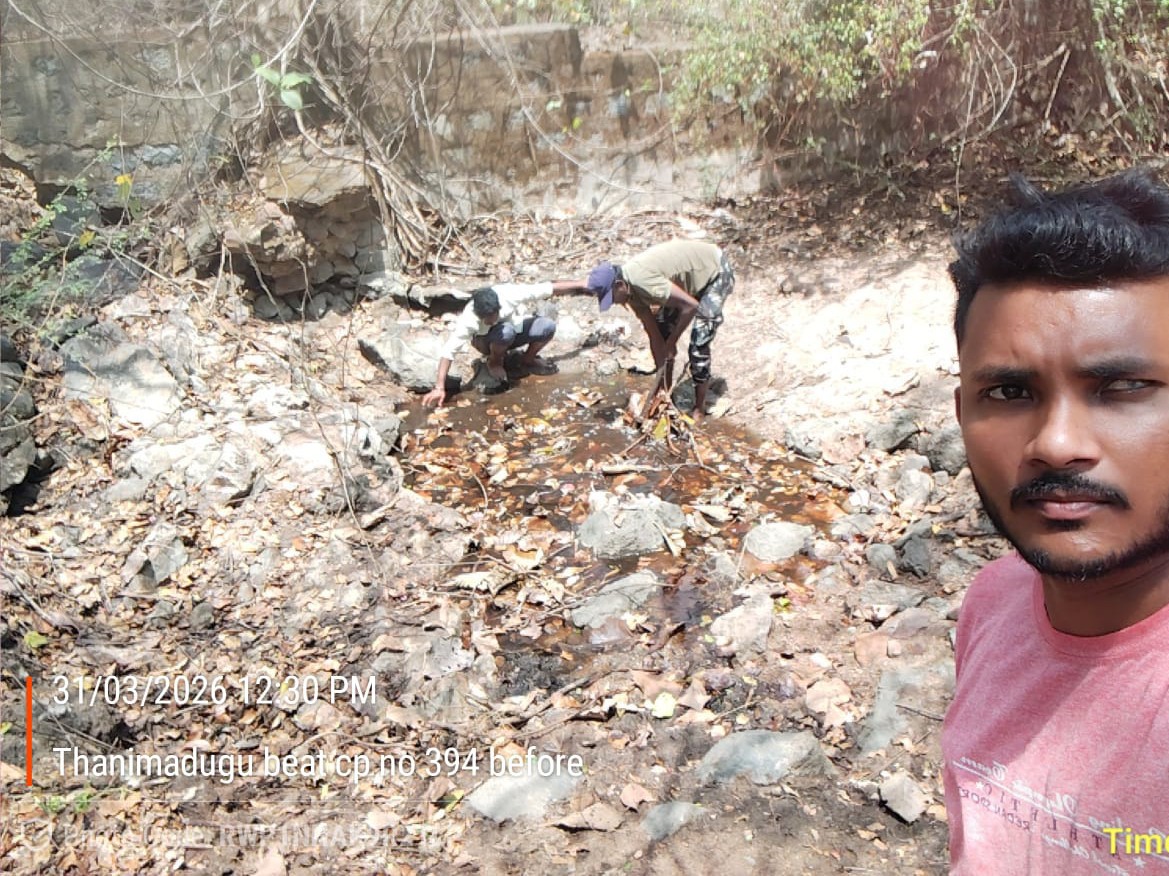 ‘నీటి ఎద్దడి నివారణకు నీటి చెల్మల ఏర్పాటు’