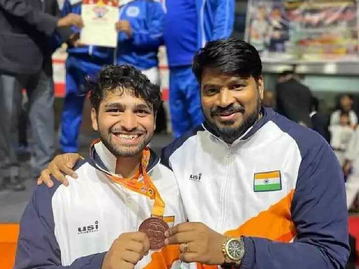 జాతీయ కరాటే అథ్లెట్ కమిషన్ సభ్యునిగా అక్షరభ్యుదయ్