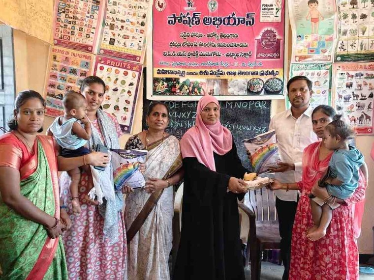 పౌష్టికాహారం ద్వారా తల్లి బిడ్డల ఆరోగ్యం