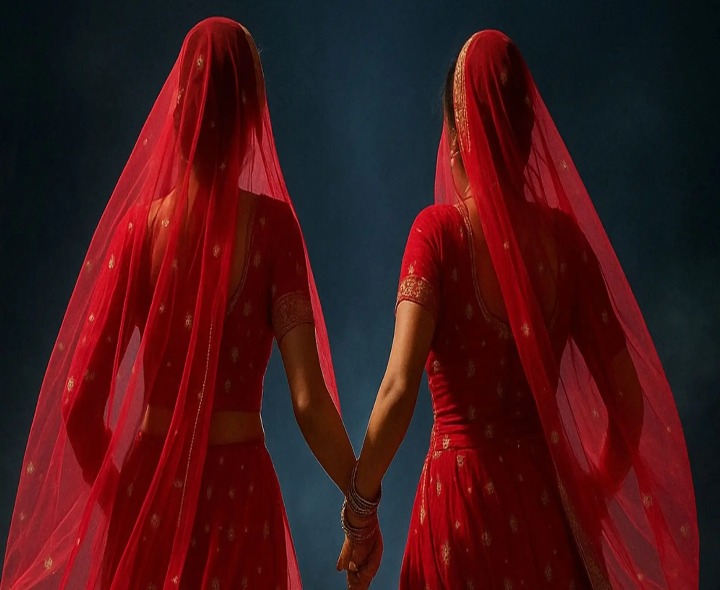 ఇద్దరు పిల్లల తల్లిని పెళ్లాడిన యువతి