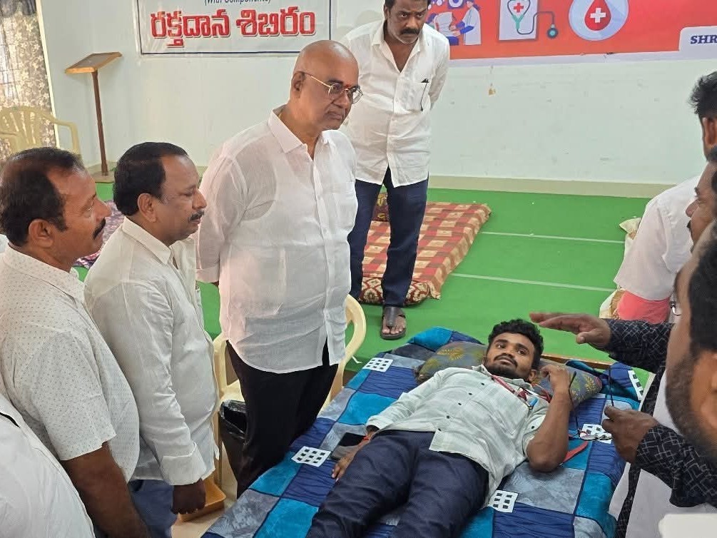 నన్నయ్య వర్సిటీలో వైద్య శిబిరం