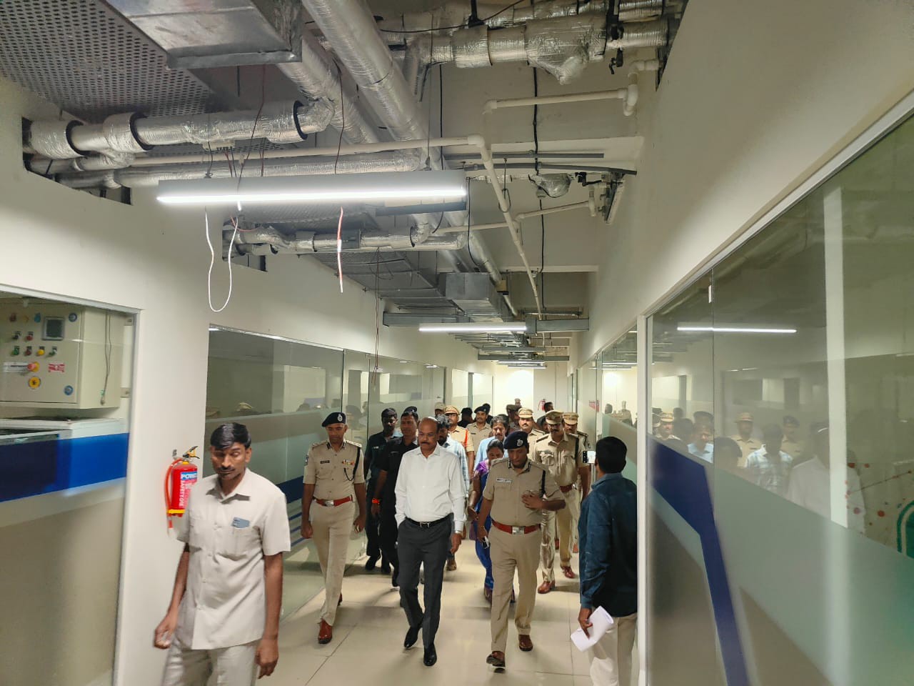 తుక్కుగూడ ఫ్యాబ్ సిటీలో డీజీపీ తనిఖీ