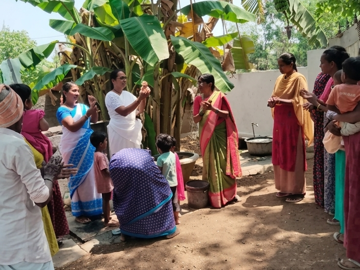 వేంపాడులో సురక్షిత మాతృత్వంపై అవగాహన సదస్సు