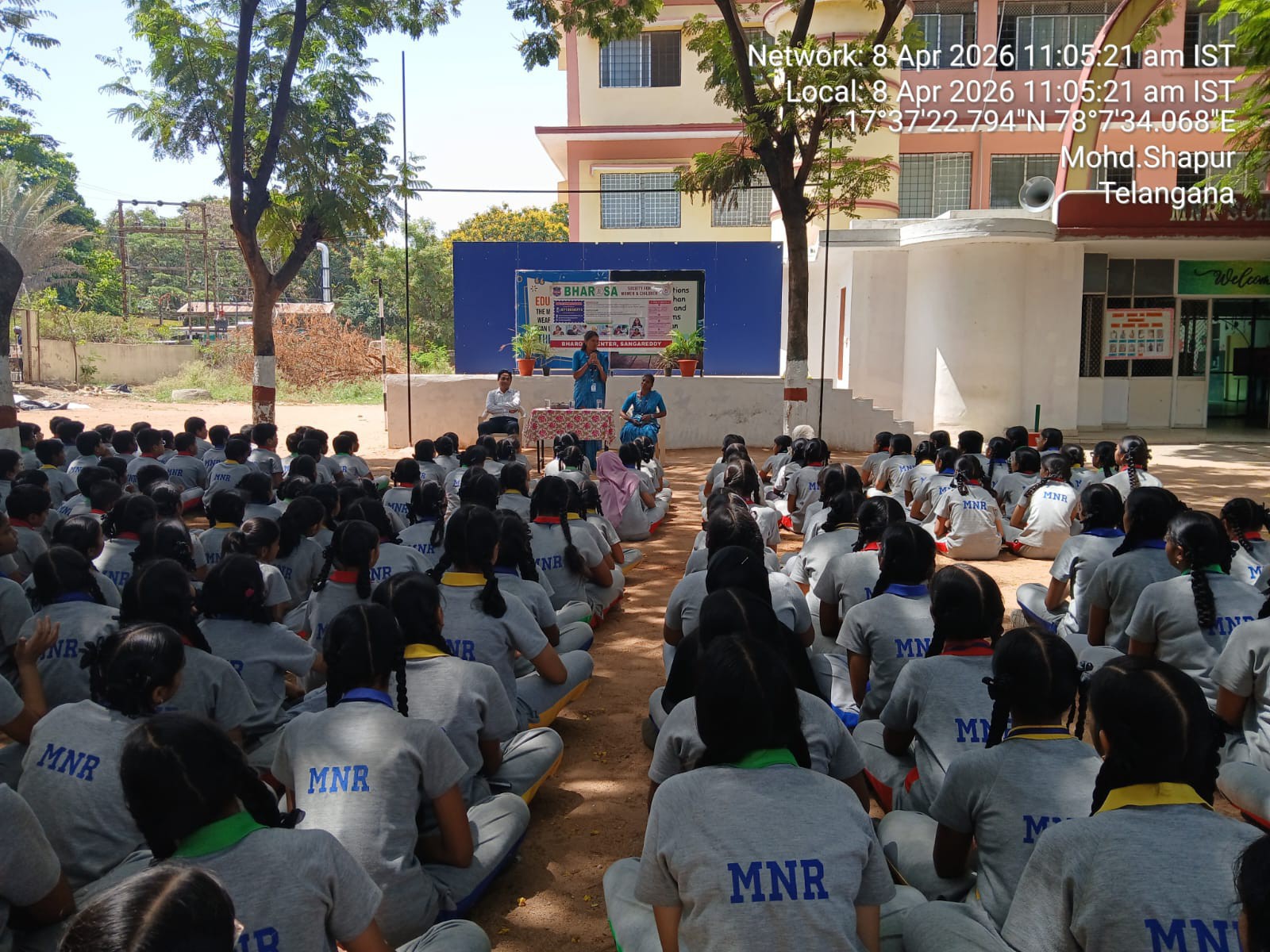 POCSO చట్టాలపై విద్యార్థులకు అవగాహన