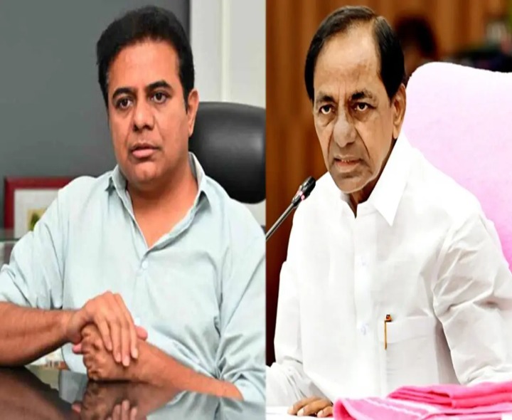 కేసీఆర్‌తో కేటీఆర్ భేటీ