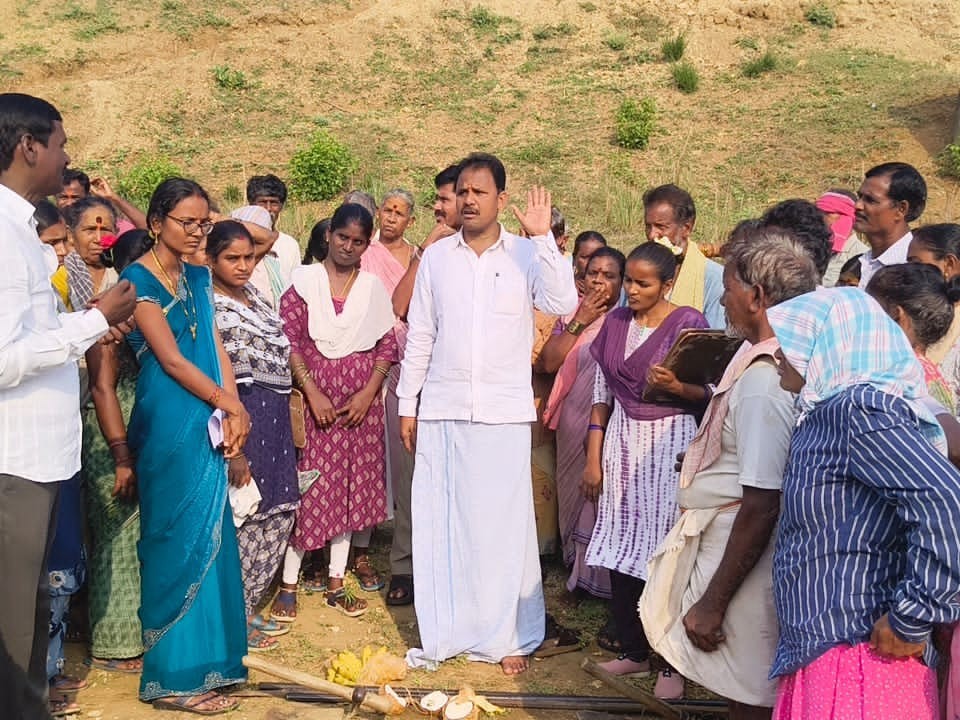 కేశవదాసుపురంలో ఉపాధి హామీ పనులు ప్రారంభం