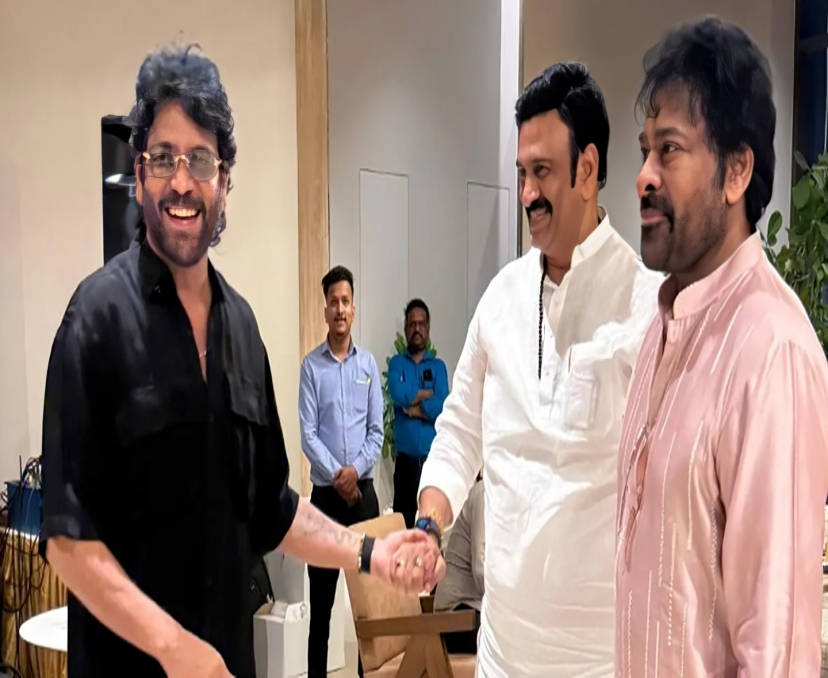 ఒకే ఫ్రేమ్‌లో చిరంజీవి, కింగ్ నాగార్జున