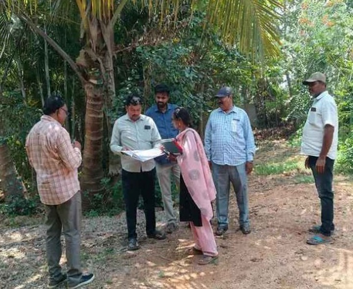 నర్సరీని తనిఖీ చేసిన డీఏవో శ్యాంసుందర్