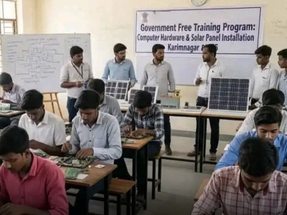 సీసీ కెమెరాపై ఉచిత శిక్షణ