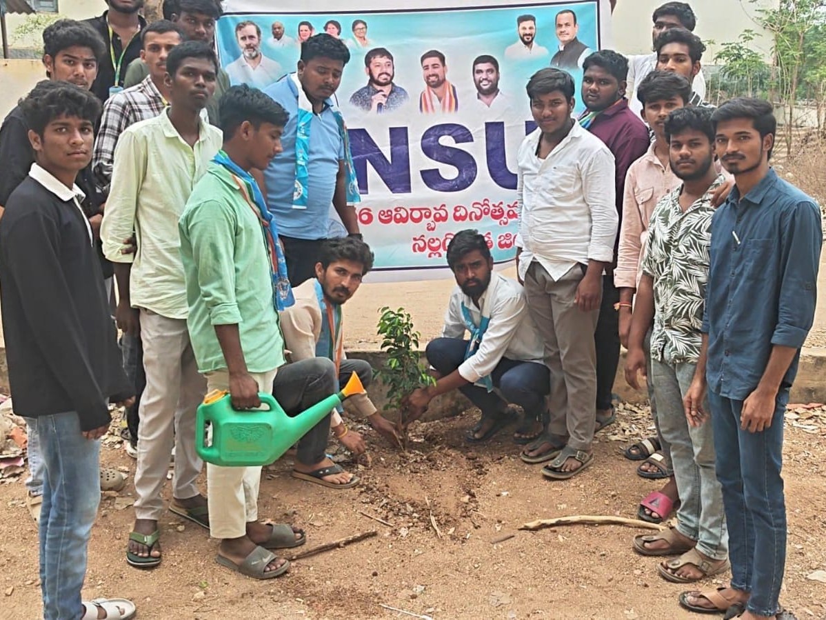 నల్గొండలో NSUI 56వ ఆవిర్భావ దినోత్సవ వేడుకలు