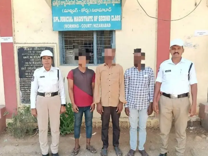 ముగ్గురికి జైలు, 10 మందికి జరిమానా