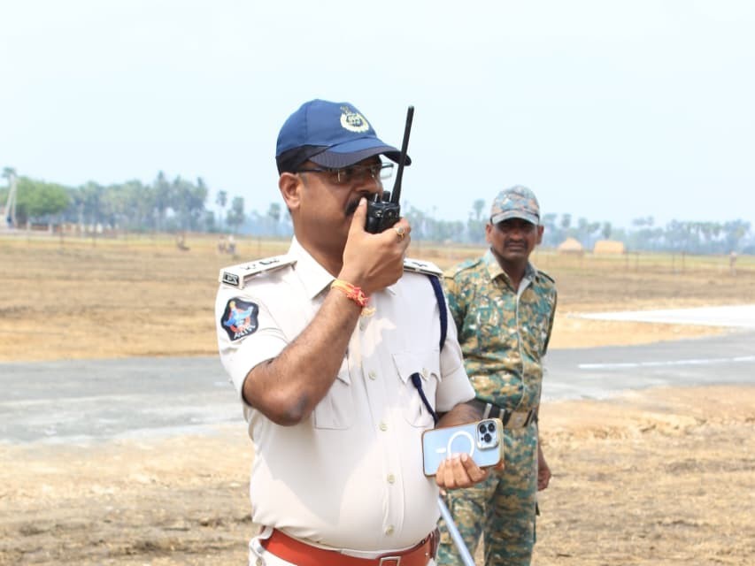 బాపట్ల జిల్లాలో సీఎం టూర్‌కు గట్టి భద్రతా ఏర్పాట్లు