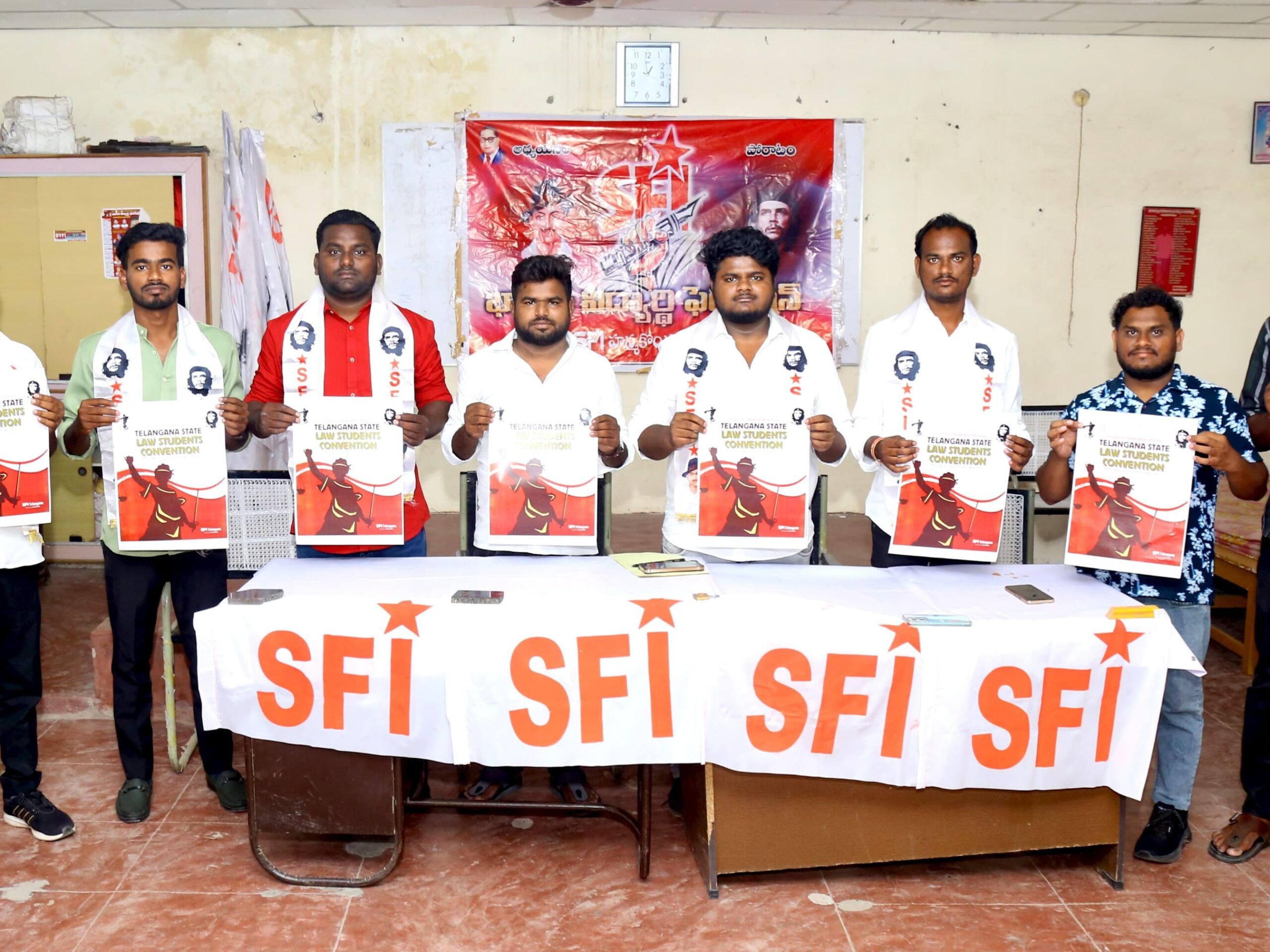 తెలంగాణ రాష్ట్ర లా విద్యార్థుల కన్వెన్షన్ పోస్టర్ ఆవిష్కరణ