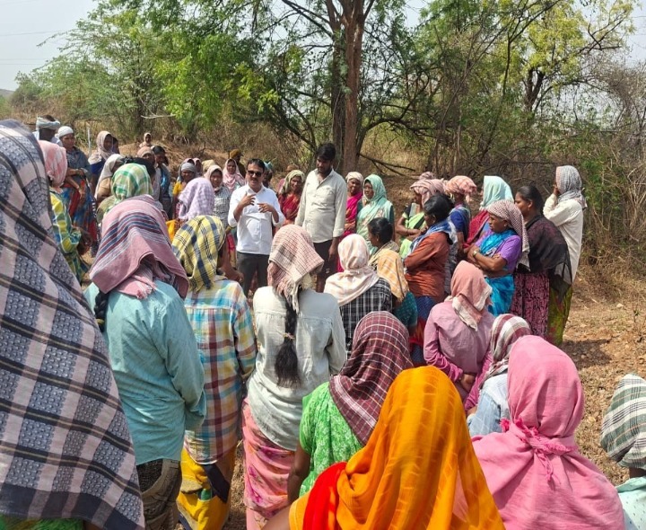 యంగన్నపల్లిలో ఉపాధి హామీ పనుల తనిఖీ