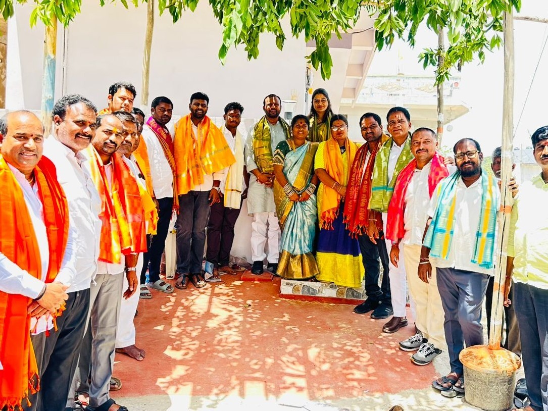 మజీద్‌పూర్‌లో నూతన ఇందిరమ్మ ఇల్లు షురూ