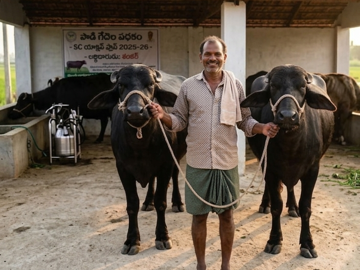 గేదెల పథకానికి ఇంకా దరఖాస్తు చేయలేదా?