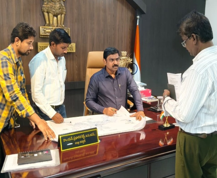 APSAC బృందంతో కలెక్టర్ సమావేశం