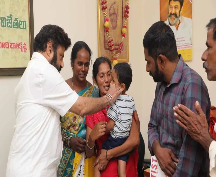 మరోసారి మానవత్వం చాటుకున్న బాలకృష్ణ