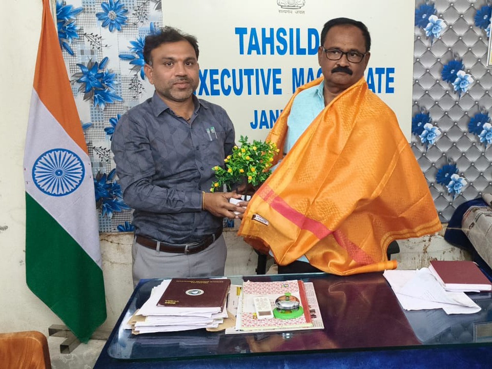 జన్నారం నూతన తహసీల్దార్‌గా బక్కయ్య