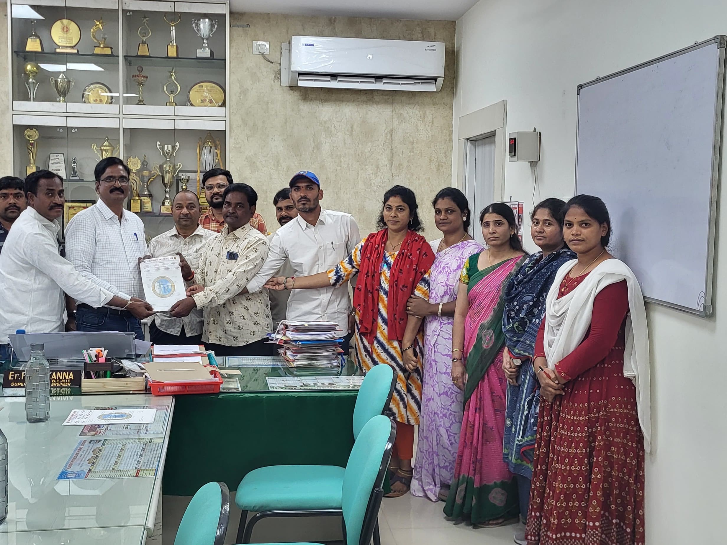 BMS యూనియన్ నూతన కార్యవర్గం ఎన్నిక