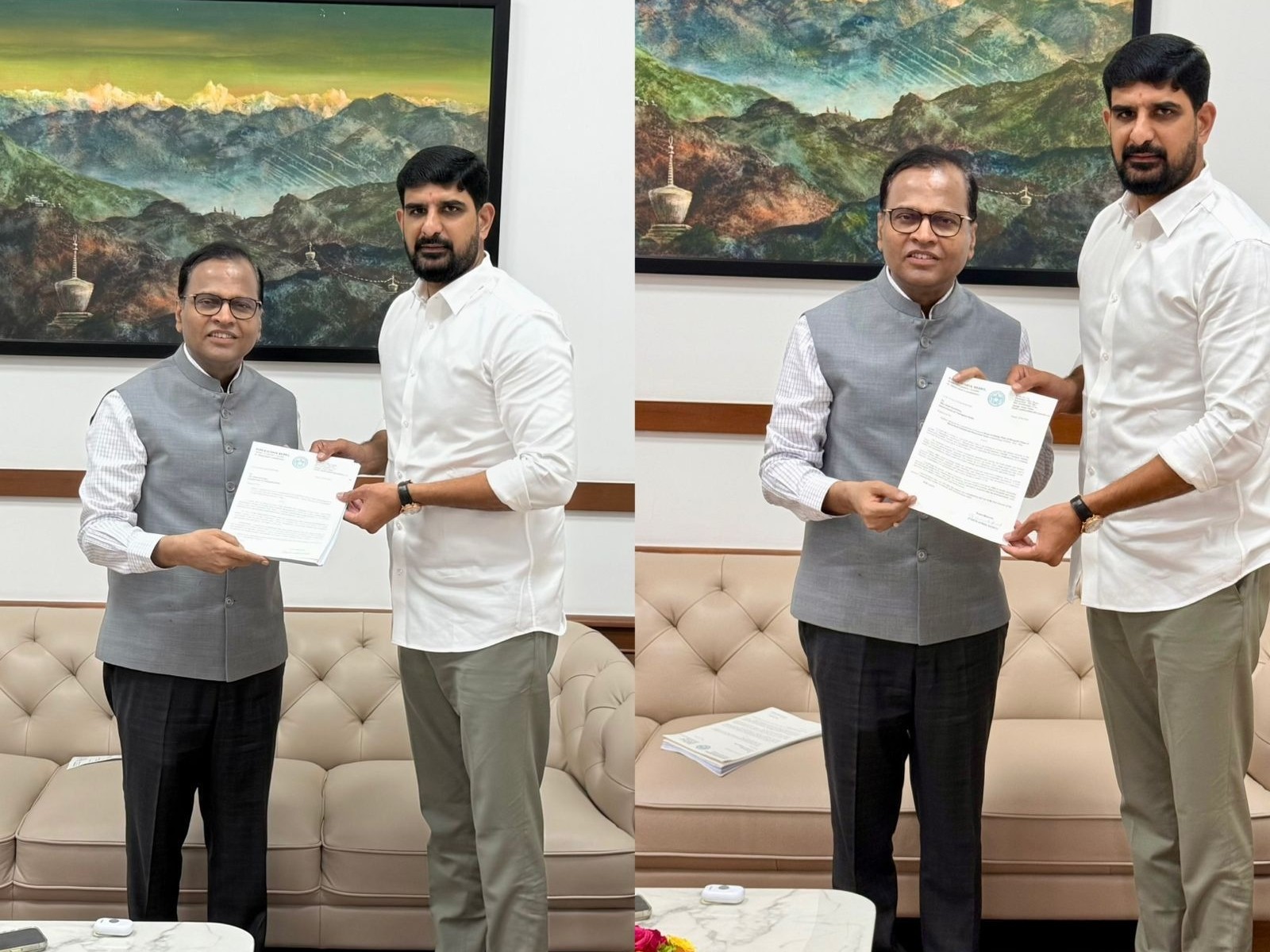 హుజూరాబాద్ సమస్యలపై  సీఎస్‌ను కలిసిన ఎమ్మెల్యే