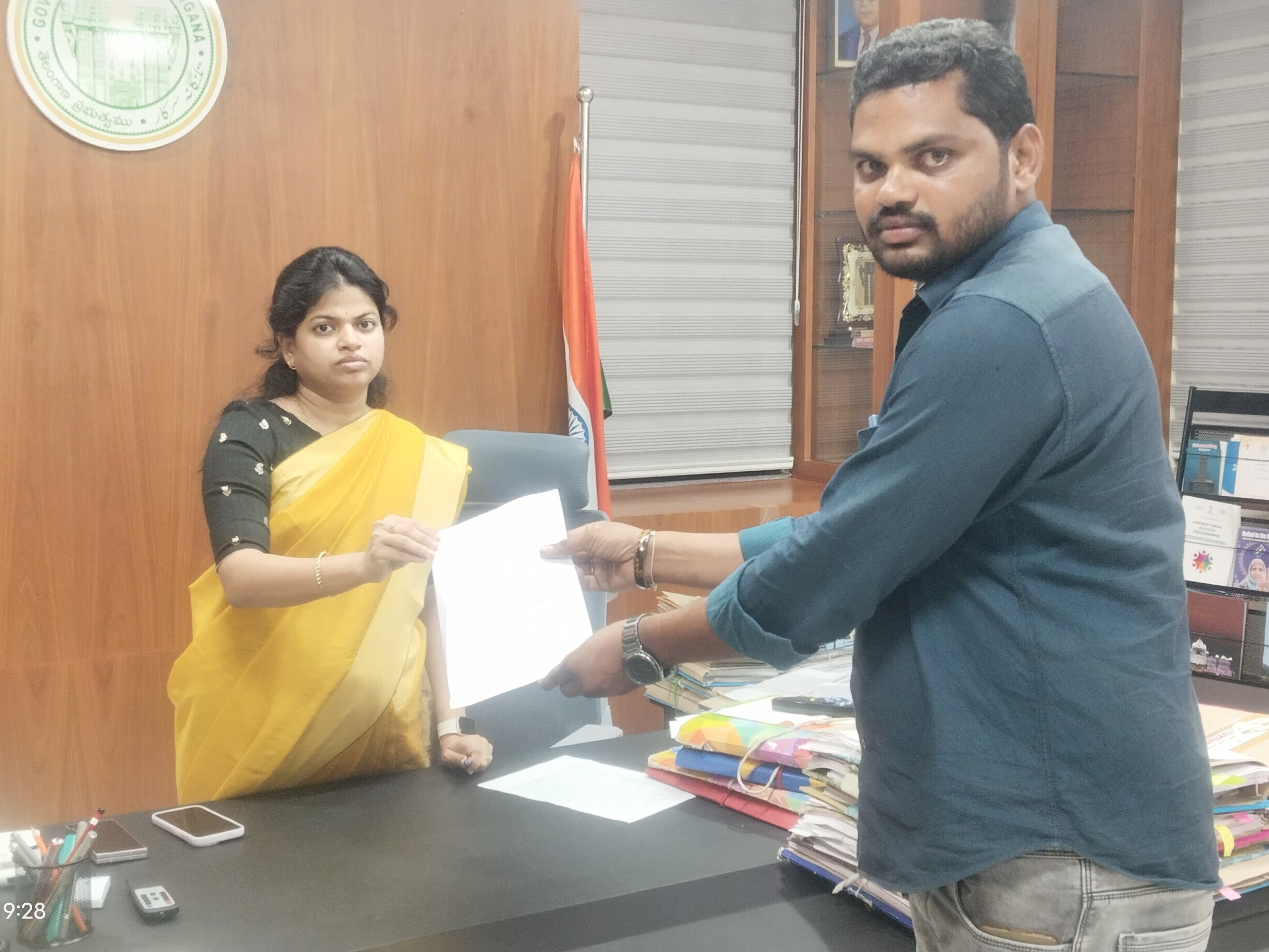 ‘ధాన్యం కొనుగోలు కేంద్రాన్ని ఏర్పాటు చేయాలి’