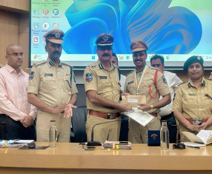 ఆల్ ఇండియా పోలీస్ డ్యూటీ మీట్‌లో సైబరాబాద్ పోలీసుల ఘనత