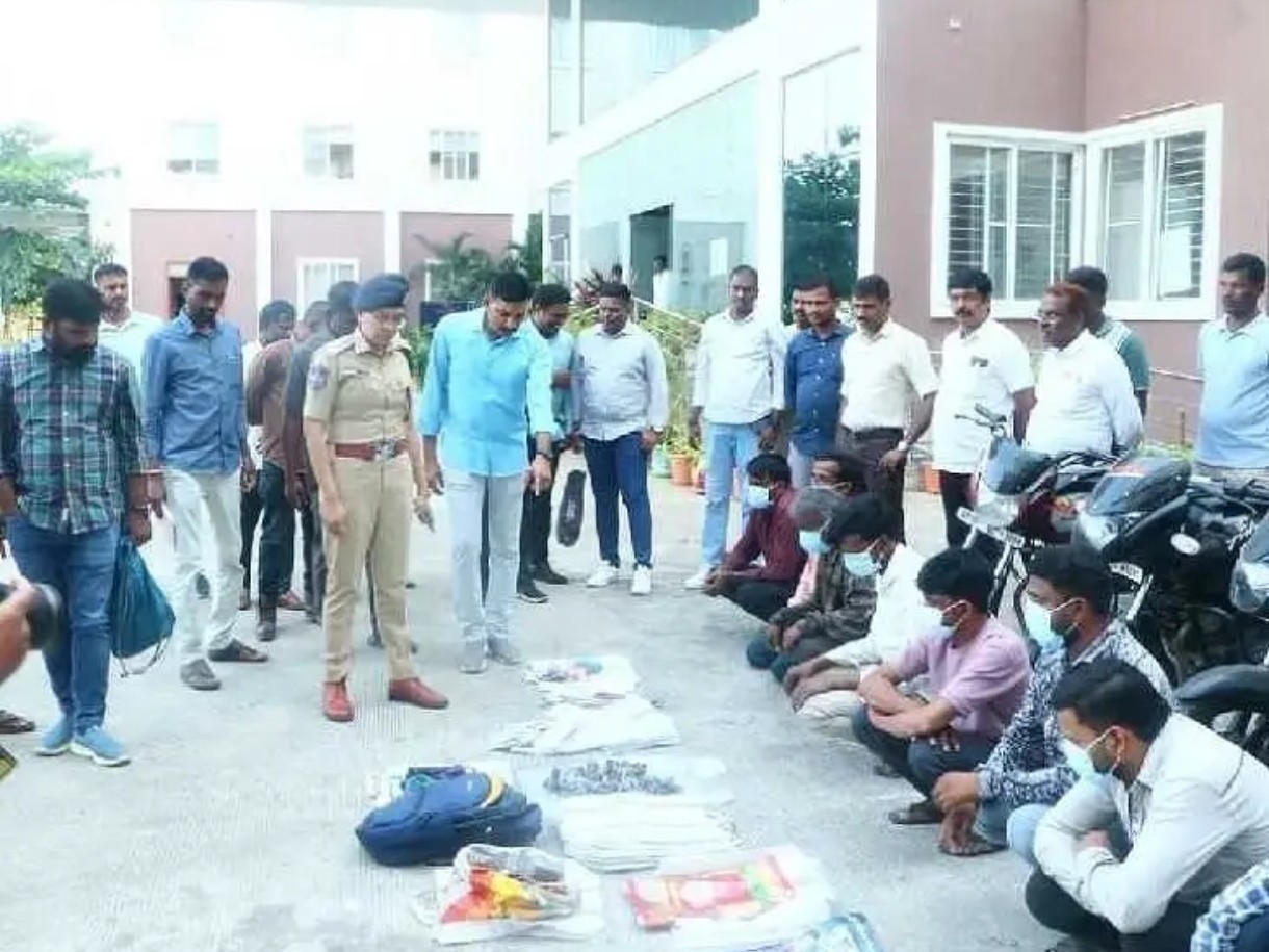 ట్రాన్స్ ఫార్మర్ కాపర్ వైర్ దొంగ అరెస్టు