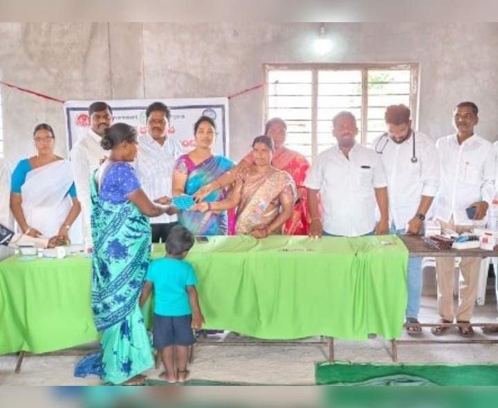 మున్సిపాలిటీలో ఉచిత వైద్య శిబిరం ఏర్పాటు