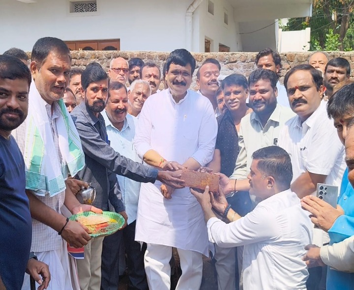 ప్రెస్ క్లబ్ భవనానికి భూమి పూజ