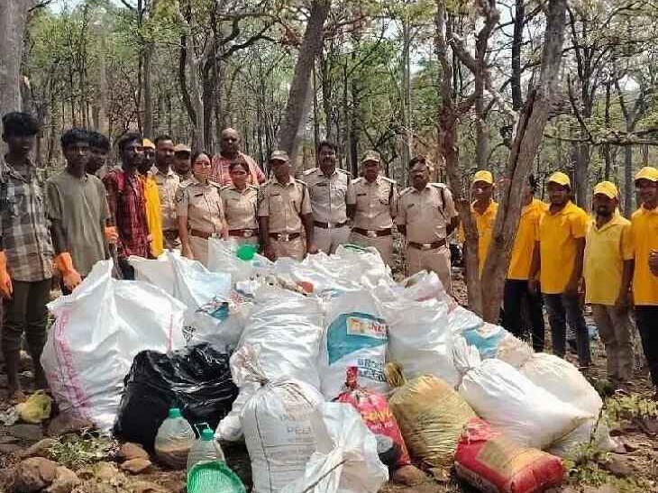 అమ్రాబాద్ టైగర్ రిజర్వ్‌లో ‘శుభ్రత యజ్ఞం’