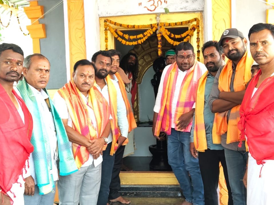 ఘనంగా హనుమాన్ ఆలయ విగ్రహ ప్రతిష్టాపన