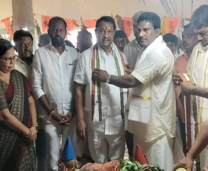 గ్రామ దేవత మహోత్సవంలో పాల్గొన్న ఎమ్మెల్యే