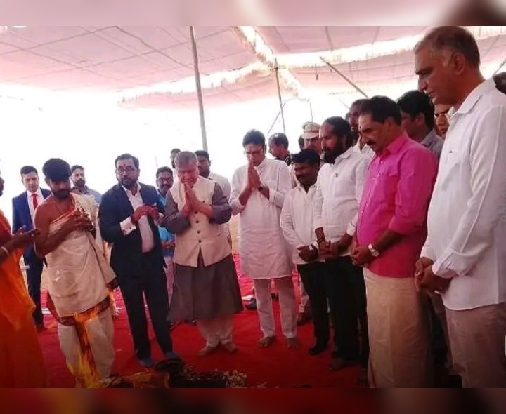 బయో గ్యాస్ ఫ్యాక్టరీ నిర్మాణ పనులకు శంకుస్థాపన