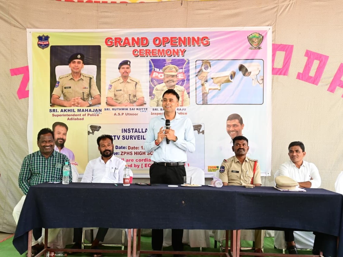 సీసీటీవీ కెమెరాల పాత్ర కీలకం: SP