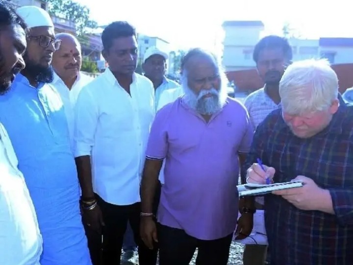 సంగారెడ్డి బైపాస్ రోడ్డు పనుల పరిశీలన