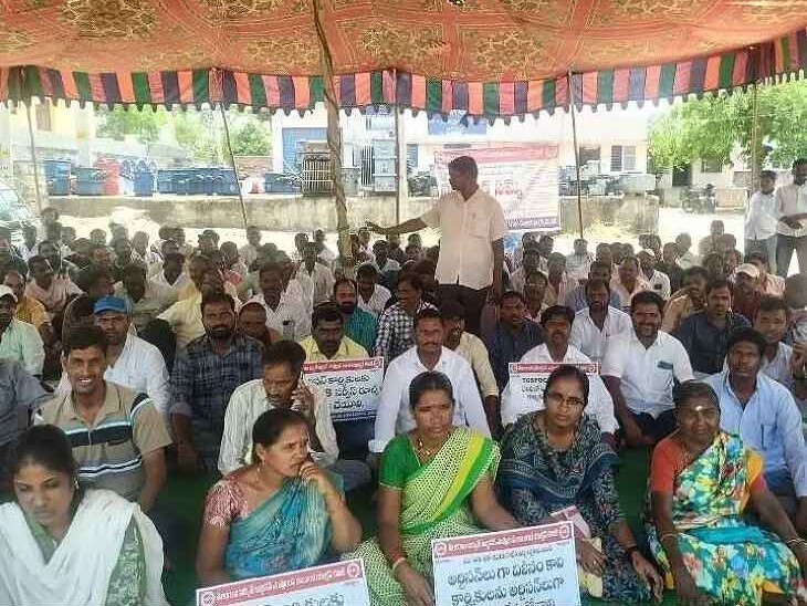 కొనసాగుతున్న విద్యుత్ ఆర్టిజన్ కార్మికుల సమ్మె