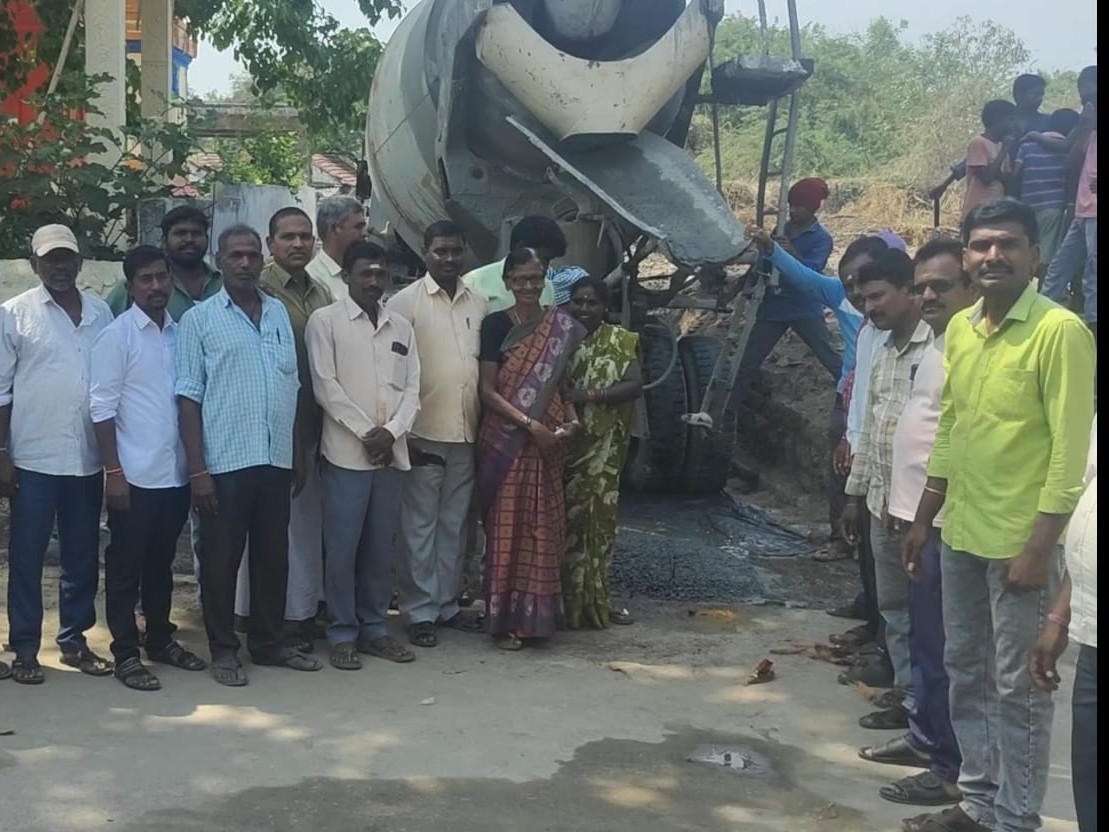 కూనూరులో అభివృద్ధి పనుల ప్రారంభం