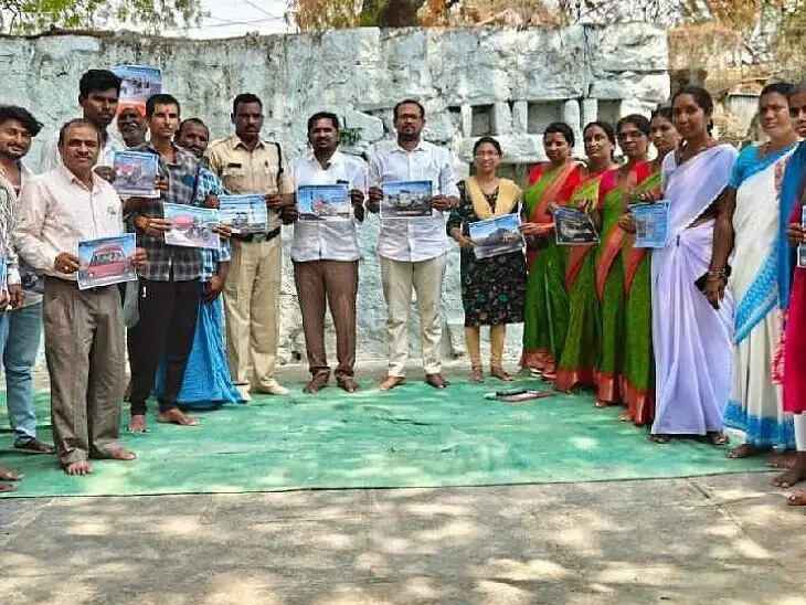 ప్రతి ఒక్కరూ హెల్మెట్ ధరించాలి: సర్పంచ్