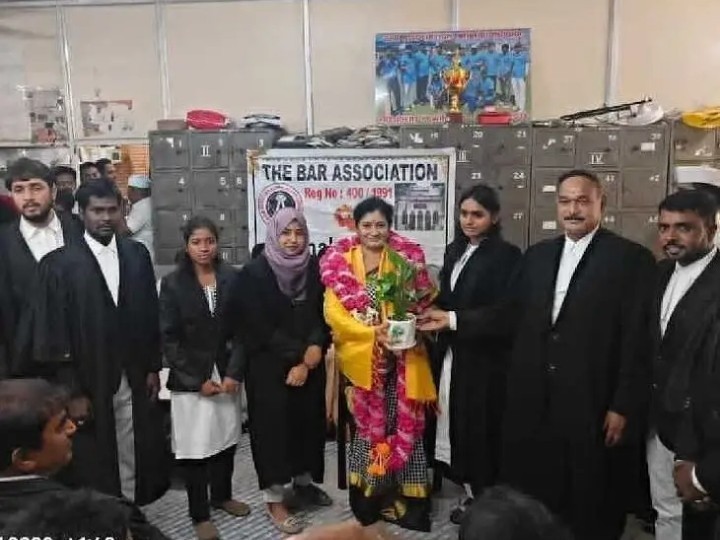 జడ్జి శ్రీదేవికి ఘనంగా వీడ్కోలు