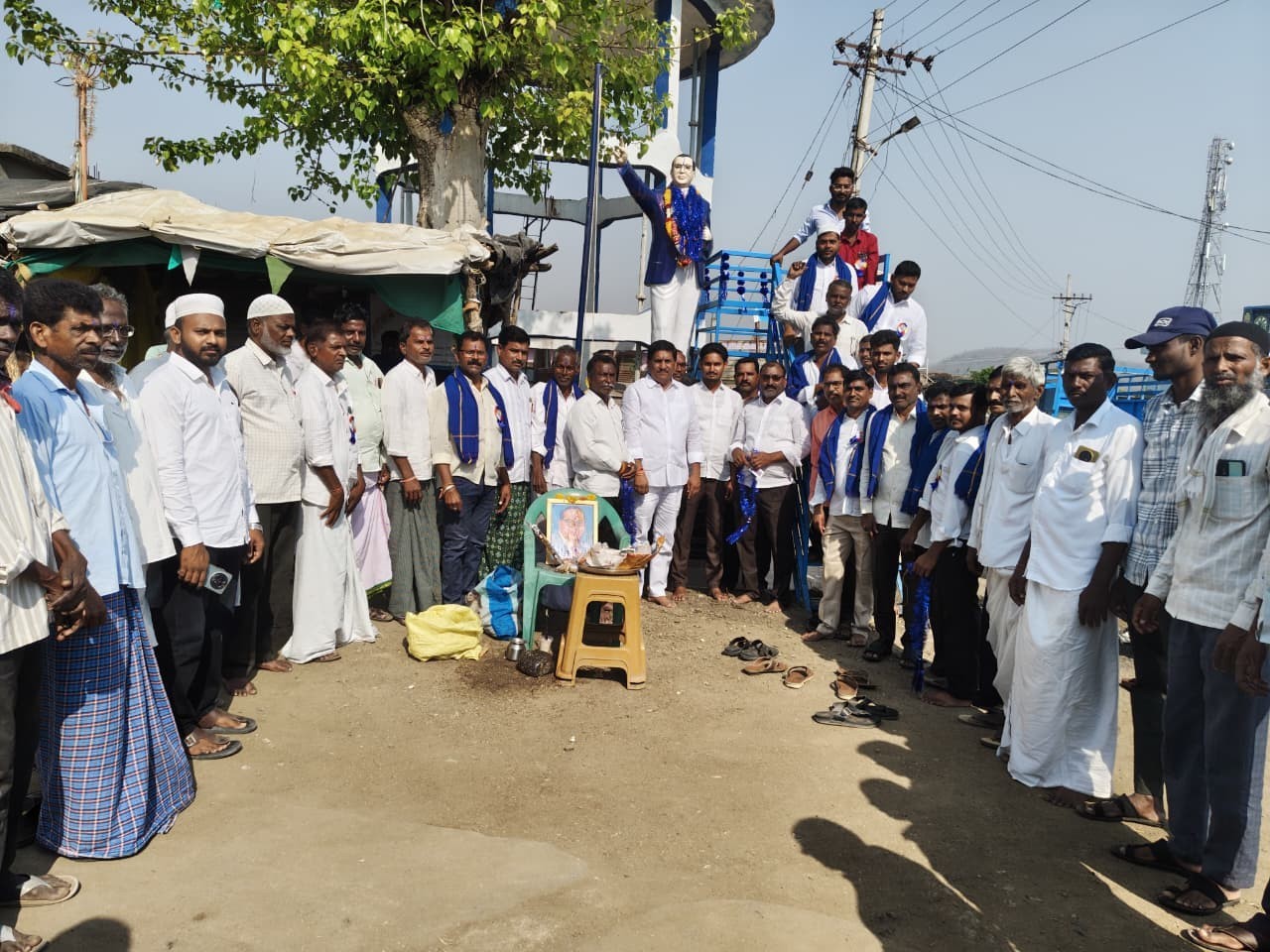 అంబేద్కర్ జయంతి వేడుకలలో పాల్గొన్న గజేందర్