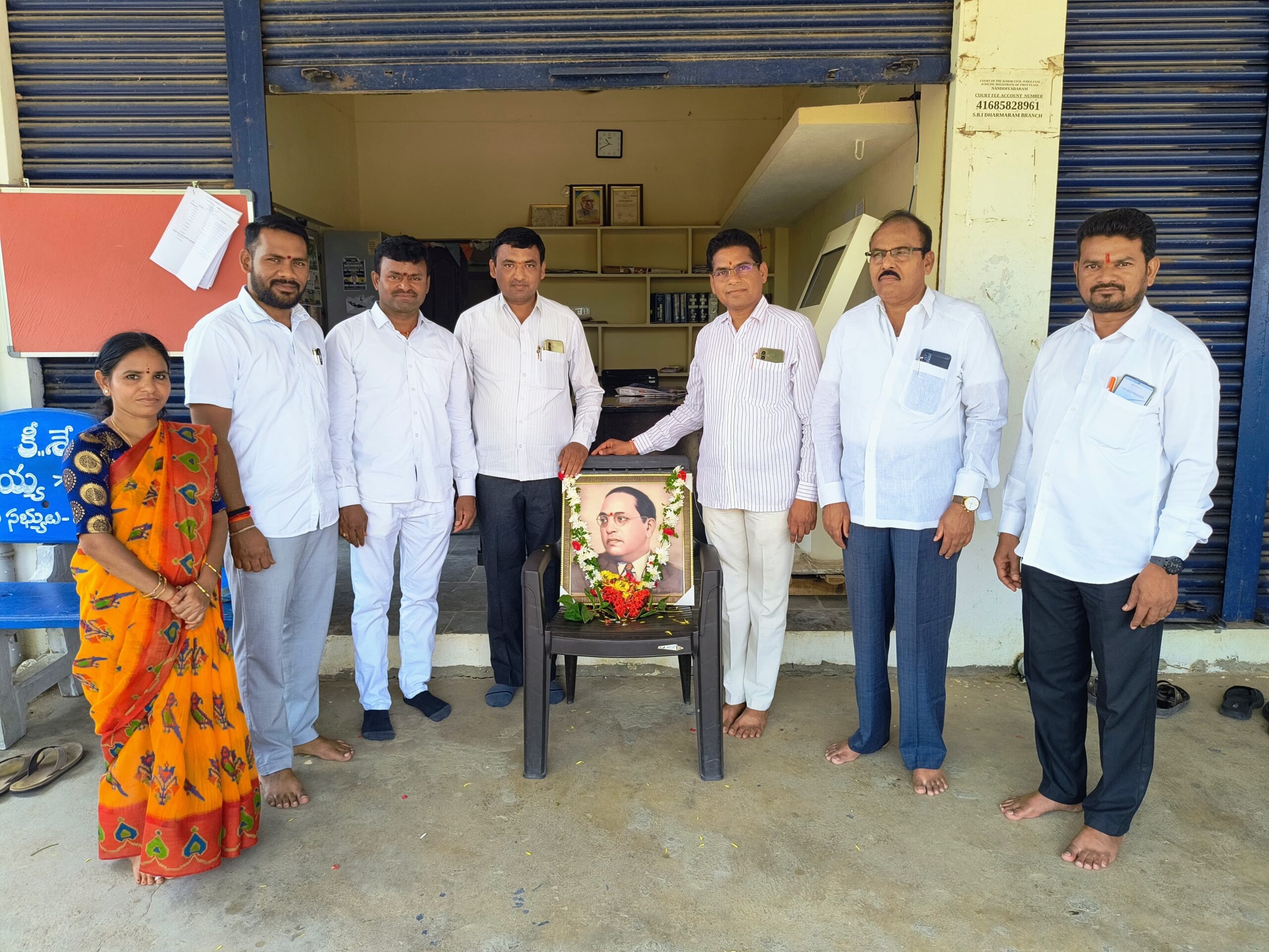 నంది మేడారం కోర్టులో అంబేద్కర్ జయంతి వేడుకలు