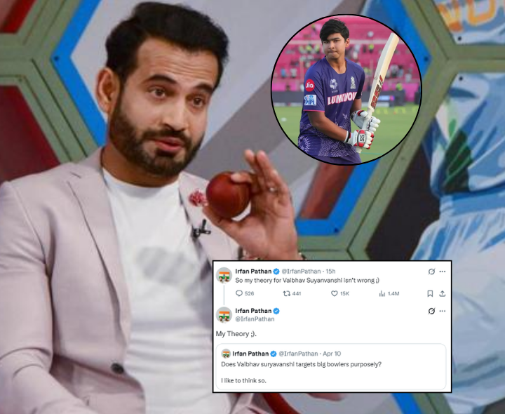 వైభవ్ ఆటపై నా థియరీ తప్పు కాదు: ఇర్ఫాన్