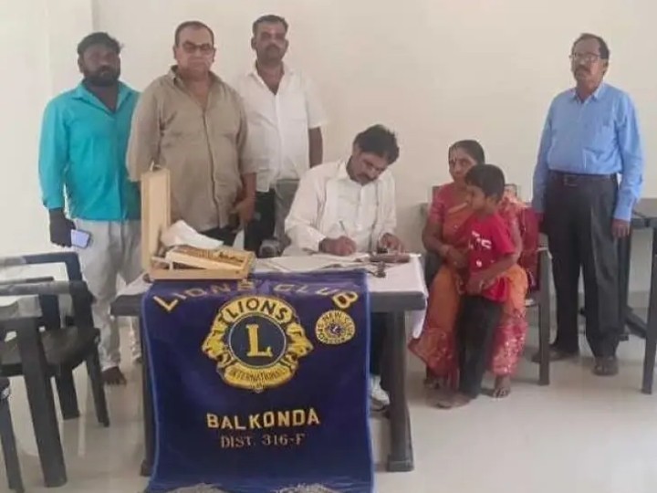 లయన్స్ క్లబ్ ఆధ్వర్యంలో కంటి వైద్య శిబిరం